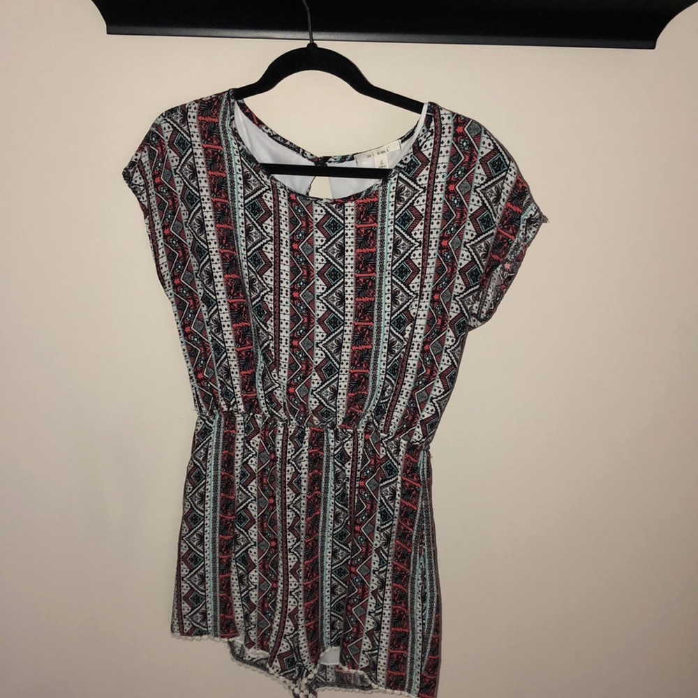 Short Sleeve Romper - Miami